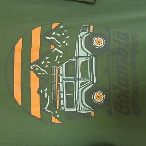Columbia Green Off-Road T-shirt